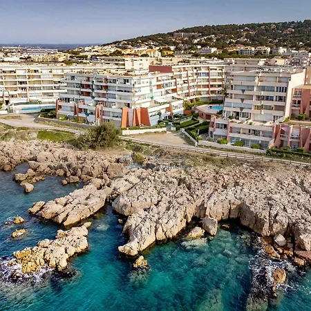 Appartement 2 pièces, 4 pers, vue mer, piscine et parking - FR-1-472A-189 Sète